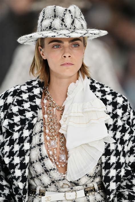 cara delevingne runway chanel|cara delevingne modeling.